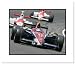Danica Patrick Indy Racing League Auto Racing Double Matted 8x10 Photograph 2005 Indy 500 Car