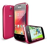 BLU Dash JR W D141w Unlocked GSM Dual-SIM Android Cell Phone - Pink