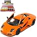 Kinsmart Set of 12 Cars: 5 Lamborghini Murcielago LP640 1/36 Scale, Die-Cast Metal