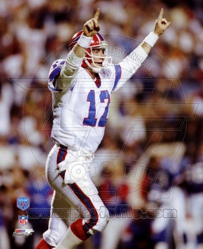 Buffalo Bills Jim Kelly 8x10 Color Photo Super Bowl
