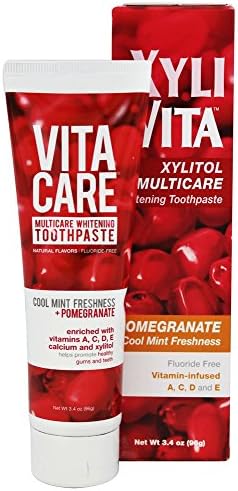 Multicare Whitening Toothpaste -Pomegranate Xylivita 3.4 oz Cream