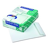 Quality Park 41413 Quality Park Catalog Envelopes, Heavyweight, 9x12, 28lb, White, 100/Box