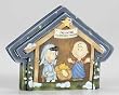 Peanuts Woodworks Christmas Pageant Puzzle Nativity Figure Scene