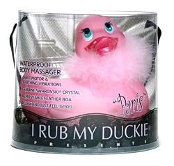 Big Teaze Toys Paris Pink Valentines Day Rubber Ducky Bath & Shower Personal Massager Kit