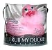 Big Teaze Toys Paris Pink Valentines Day Rubber Ducky Bath & Shower Personal Massager Kit