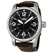 Oris Big Crown Timer Black Dial Brown Leather Mens Watch 735-7660-4064ls from Oris