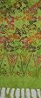 Batik Scarf - Lime Floral