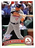 2011 Topps Opening Day Baseball Card #69 Lance Berkman - New York Yankees&Acirc;&nbsp; - MLB Trading Card&Acirc;&nbsp; In A Protective Screwdown Display Case!