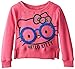 Hello Kitty Girls' HK Pink Multi Color Sweatshirt