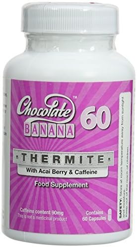 Chocolate Banana Thermite with Acai Berry and Caffeine - Pack of 60 Capsules by Chocolate Banana