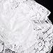 Tenworld Translucent Underwear Set Women Lace Strap Tank Top Briefs White(S-XL)