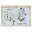 Boy's 3 Year Presentation Set in Spanish with Candle, Remembrance, Feather Pen, and Rosary