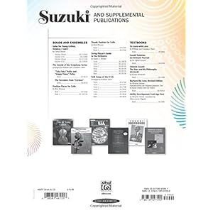 Suzuki Cello School Cello Part & CD, Volume 1 (Revised Edition)