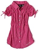 Baby Phat Girls 7-16 Woven Top With Stones