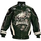 NFL Philadelphia Eagles Leather Scoreboard Jacket