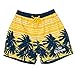 Men's Corona Yellow Palms Board Shorts