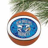 NBA New Orleans Hornets Filigree Mini Replica Basketball Ornament