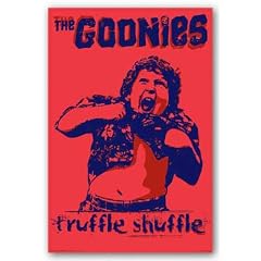 The Goonies (Truffle Shuffle) Movie Poster Kunstdruck