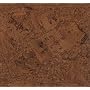 Amorin WIBL43001X 23-Square-Feet Glueless XTEC Finish Seville Cork Flooring with Attached Cork Underlayment, Marble Butternut