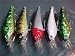 5 L5AS Custom Shad Lures - Plugs Crankbaits Bass Fishing Set