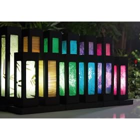 Exotic Mulberry Paper & Rubber Tree Nature Lantern - White