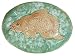 Ceramic Carp Fish Oval Tray / Platter - Symbol of Prosperity