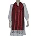 Womens Silk Scarf Handmade Accessory 19 inches x 72 inches (psrf166)