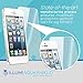AquaShield X0016HBB4V Apple Aquashield Full Coverage Back and Front Screen Protector for iPad Pro HD Clear Anti-Bubble Film, 2 Piece