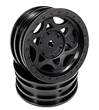 Axial AX08138 1.9 Walker Evans Street Wheel, Black (2-Piece)