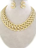 Young & The Restless ~ Nikki Newman ~ 2-Row Gold Choker Necklace
