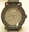 JoJIno Platinum Series Large IP Plated Real Diamond Watch