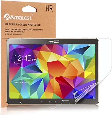 Arbalest® Samsung Galaxy Tab S 10.5 Screen Protector, [2 Pack] High Definition Anti-scratch Anti-dust Anti-static Smudge Resistant Ultra Clear High Responsive Front Screen Protector for Tab S 10.5"