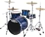 Orange County Drums and Percussion Venice 4-Piece Shell Pack Blue Onyx/Black Hardware