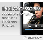 View our vast range of iPod and iPhone Accessories