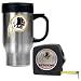 Washington Redskins NFL Travel Mug & Tape Measure Gift Set - Primary Logo