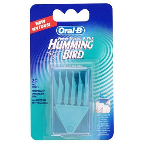 Braun Oral-B Hummingbird Power Flosser & Pick - Pick Refills - 25 pack 284224 Braun Oral-B Hummingbird Power Flosser & Pick - Pick Refills - 25 pack 284224