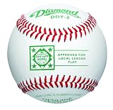 Diamond Dixie Youth Competition Grade Solid cork Baseball, Dozen