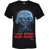 Family Guy Dark Side Stewie Vader I Just Sithed in my Pants Men's T-Shirt