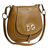 Dolce & Gabbana Chestnut Pebbled Leather Flap Hobo BB1689-A1588-80039
