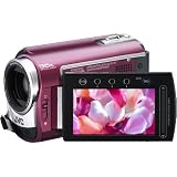 Cheap JVC Everio GZ-MG330 - Camcorder - widescreen - 800 Kpix - optical zoom: 35 x - HDD : 30 GB - flash card - red