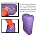 24 x 6 x 12 Rectangular Yoga Bolster Purple