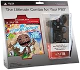 LittleBigPlanet Game of the Year Edition and Black DualShock 3 Wireless Controller Bundle