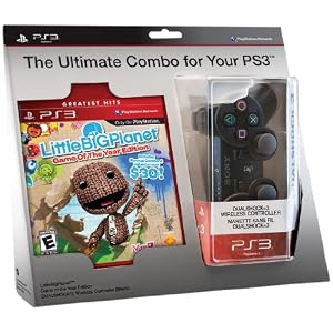 Little Big Planet Game of the Year and DualShock 3 Controller Bundle