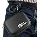 DURAGADGET Canon Powershot N2 Camera Case - Premium Quality Hard EVA Shell Case / Box with Carabiner Clip & Twin Zips in Black for Canon Powershot N2