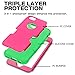 TOPSKY Compatible with iPhone 6 Plus Case, iPhone 6s Plus Case, Three Layer Heavy Duty High Impact Resistant Hybrid Protective Cover Case for iPhone 6 Plus and iPhone 6s Plus (Only for 5.5