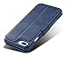 iPhone 8 Plus Case, iPhone 7 Plus Case, Pasonomi iPhone 7 Plus Leather Wallet Case - [Slim Fit] Vintage Flip Case Cover with Stand Function & Credit Card Slots for iPhone 8 Plus & 7 Plus (Dark Blue)