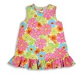 Banana Cabana by Plum Pudding - Girls Floral Cover Up Tank Dress, Multi