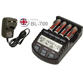 Technoline BL-700 Intelligent AA-AAA battery charger (UK Version)