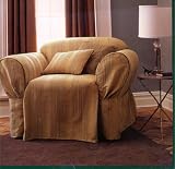 Waverly Home Chair Sweetwater Stripe Slipcover