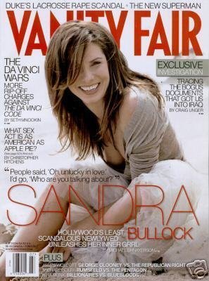 Vanity Fair Magazine July 2006 Sandra Bullock (Single Back Issue)